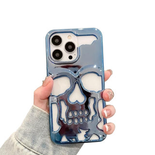 Skull protective shockproof back cover case for iPhone