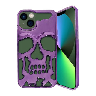 Skull protective shockproof back cover case for iPhone